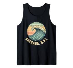 Anegada B.V.I Britische Jungferninseln Souvenir Urlaub Tank Top von Anegada B.V.I British Virgin Islands Reminde