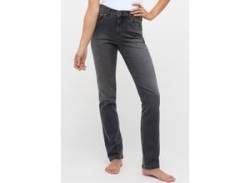 Slim-fit-Jeans ANGELS "Cici" Gr. 40, Länge 32, grau (grey used) Damen Jeans Röhrenjeans von Angels