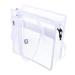 Angoily 4 Stück transparente PVC-Tasche Umhängetaschen Damen Outdoor-Kreuztasche Geldbörsen Damen geldbörse Umhängetasche für Damen weibliche Versorgung tragbare Kreuztasche Bote Zubehör von Angoily