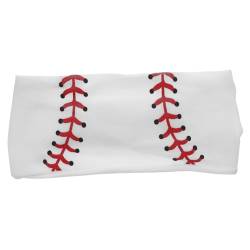 Angoily Stirnband Baseball-haar-accessoires Bandana-stirnbänder Sport-stirnbänder Baseball-haarwickel Softball-haar-accessoire Softball-haargummis Stoff Elastisch Männer Und Frauen Zubehör von Angoily