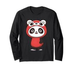 Panda Langarmshirt von Animal Design