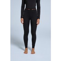 Piste Damen-Baselayer-Leggings - Schwarz von Animal