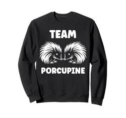 Humor Simple minimalist cute rodent team Porcupine Sweatshirt von Animals Rodent minimalist Funny Porcupine