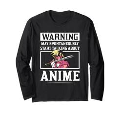 Lustiger japanischer Otaku-Kunst-Mang im Anime-Vintage-Design Langarmshirt von Anime Clothing Anime Men Women Boys Girls Kids