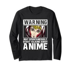 Lustiger japanischer Otaku-Kunst-Mang im Anime-Vintage-Design Langarmshirt von Anime Clothing Anime Men Women Boys Girls Kids