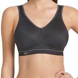 Anita Active Damen BH (Ohne Bügel), 5521 Sport-BH, Gr. 70C, Schwarz (schwarz 001) von Anita