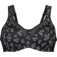 Anita Clara Art Komfort-BH, bügellos, floral, für Damen, grau, 90B von Anita