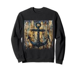 Anker T-Shirt Seemann & Kapitän Design Segeln Motorboot Sweatshirt von Anker Seemann & Kapitän Shop IBK