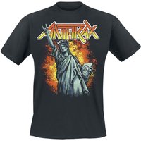 Anthrax T-Shirt - Not Statue - S bis 3XL - für Männer - Größe XXL - schwarz  - Lizenziertes Merchandise! von Anthrax