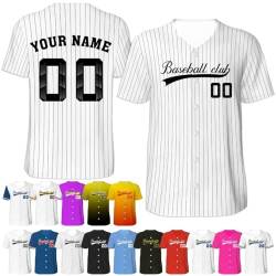 Benutzerdefinierte Baseball-Trikot, personalisierte Jersey Softball-Shirt, The Sandlot Jersey für Herren Frauen Jungen Erwachsenen Jugend von Aokizkdzsw