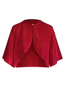 ApartFashion Women's Chiffonbolero, Bordeaux, 42 von ApartFashion