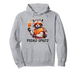 PEDRO X SPRITZ official Club Mitglied Party Waschbär Fun Fan Pullover Hoodie von Aperölchen - Official Spritz Club - Party Feiern