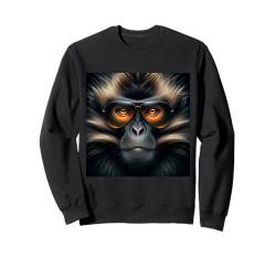 Gelada Shirt Affe Portrait Wildlife Exotic Gelada Affengesicht Sweatshirt von Apes Empire