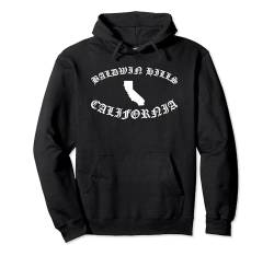 Baldwin Hills Kalifornien Los Angeles Leimert Park 323 213 Pullover Hoodie von Apparel of California