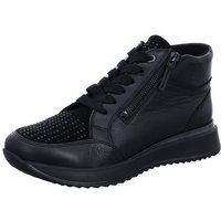 Ara Las Vegas - Damen Schuhe Sneaker Stiefeletten Glattleder schwarz von Ara