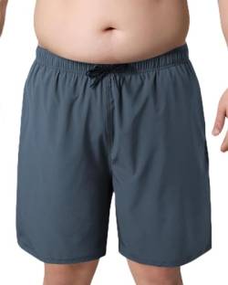 Arcweg Herren-Badehose in Übergröße mit Netzfutter, große und große Badeshorts, Strand-Boardshorts, Badeanzug, Badeanzüge für Herren (2XL–6XL) von Arcweg