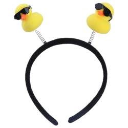 Arecobticy Haarspangen, niedliches kleines Enten-Haarband, Cartoon-Tier-Haarband für Jugendliche und Cosplay, stilvoller Kinder-Kopfschmuck von Arecobticy