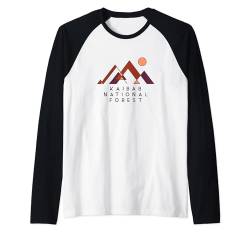 Kaibab National Forest Arizona | Kaibab Natl Forest Abstrakt Raglan von Arizona Summit Designs