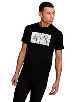 Armani Exchange Herren 8nztck T-Shirt, Schwarz, XS von Armani Exchange