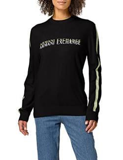 Armani Exchange Mens Black Pullover Sweater, M von Armani Exchange