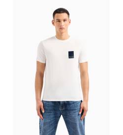 Armani Exchange für Herren. 3DZTHMZJ8EZ1116 Kurzarm-T-Shirt weiß (XXL), Lässig, Baumwolle von Armani Exchange