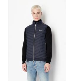 Armani Exchange für Herren. 8NZQ52ZNW3Z5578 Piuminio Weste navy (M), Lässig, Polyamid, Marine von Armani Exchange