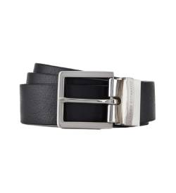 Armani Exchange für Herren. 951000CC51243020 Ledergürtel schwarz, marineblau (34), Lässig, Klassisch von Armani Exchange