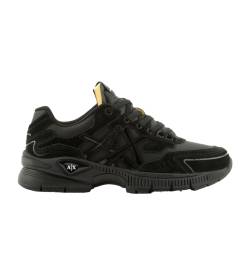 Armani Exchange für Herren. XUX188XV775K001 Lace Up Sneakers schwarz (39), Wohnung, Schnürsenkel, Lässig von Armani Exchange