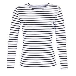 Armor Lux Damen T-Shirt Gestreift, Mehrfarbig (Bi9 Mehrfarbig/Rich Navy), 38 (Herstellergröße: 2) von Armor Lux