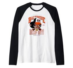 Afro 410 Hemd im City-Stil für Damen Raglan von Around the Way Girls: Afro Heritage Apparel