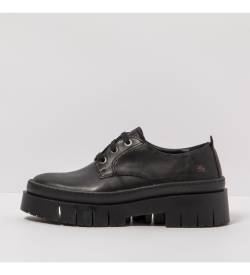 Art für Damen. 119521101003_001 Lederschuhe 1952 schwarz -Absatzhöhe: 5 cm (39), 5 bis 8 cm, Schnürsenkel, Lässig von Art