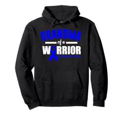 Arthrogryposis Awareness Grandma Support Zitat Blaues Band Pullover Hoodie von Arthrogryposis Awareness Products (Lwaka)