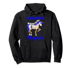 Magische Unterstützung für Arthrogryposis Awareness Warriors mit Einhornmotiv Pullover Hoodie von Arthrogryposis Awareness Products (Lwaka)