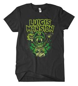 Luigis Mansion T-Shirt, Farbe: Schwarz, Größe: S von Artshirt Factory