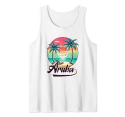 Aruba Souvenir Aruba Reise Urlaub Männer Frauen Junge Mädchen Tank Top von Aruba Pride Souvenir Flag Travel Clothing