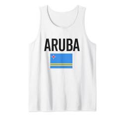 Aruba Souvenir Flagge Pride Urlaub Männer Frauen Jungen Mädchen Tank Top von Aruba Pride Souvenir Flag Travel Clothing