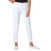 Witt Damen Stretch-Jeans mit Bauch-weg-Effekt, weiß von Ascari