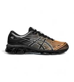 Asics für Herren. 1201A915 Turnschuhe Gel-Quantum 360 Vii schwarz (9.5US = 43.5EU), Wohnung, Schnürsenkel, Sportlich, Orange, Laufen, Multis von Asics