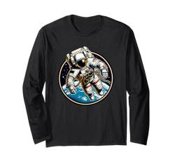 Astronaut Spacewalk Weltraum Astronomie Liebhaber Langarmshirt von Astronaut Astronomy Gifts Men Women Kids