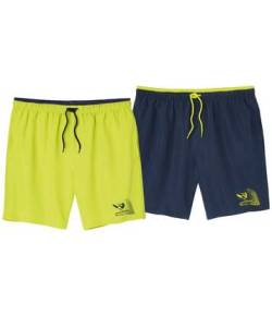 2er-Pack Badeshorts Waves aus Microfaser von Atlas For Men