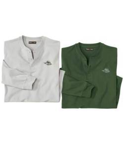 2er-Pack Henleyshirts Expedition von Atlas For Men