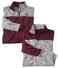 2er-Pack Molton-Sweatshirts Canada Escape von Atlas For Men