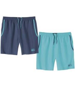 2er-Pack Shorts Sporting aus Microfaser von Atlas For Men