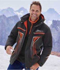 Ski-Jacke mit Kapuze Winter Sport von Atlas For Men