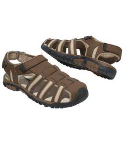 Sommer-Sandalen mit Klettverschlüssen von Atlas For Men