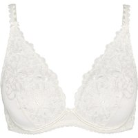 Aubade Triangel-BH "HIGH APEX", transparent, Spitze, für Damen, weiß, 75B von Aubade