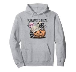 Somebody's Feral Aunt Halloween Kostüm Party Pullover Hoodie von Auntie Gifts for Best Aunt