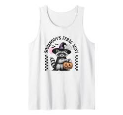 Somebody's Feral Aunt Halloween Kostüm Party Tank Top von Auntie Gifts for Best Aunt