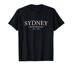 Sydney Australien - Simple Sydney Australia T-Shirt von Australia Trading Op.