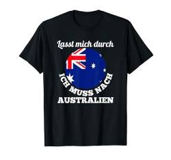 Australier Aussie Australien T-Shirt von Australien Australier Geschenk